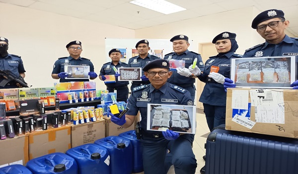 Kastam rampas vape, cecair vape bernilai RM5.17 juta